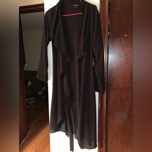 Black Waterfall Duster (spring/summer)